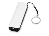 Внешний аккумулятор Basis, 2000 mAh (белый, черный)