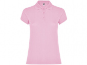 Рубашка поло Star женская (розовый)