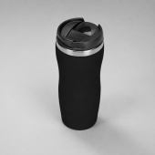 Термокружка Mony Steel soft-touch (черный)