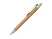 Ручка из пробки шариковая GOYA (светло-зеленый, натуральный)