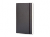 Записная книжка А5 (Large) Classic Soft (в клетку) (черный)