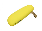 Внешний аккумулятор в форме камня Stone, 2600 mAh (желтый)