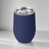 Термокружка Vacuum mug C1, soft touch, 370 мл (темно-синий)