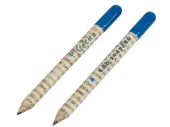 Набор Растущий карандаш mini, 2 шт. с семенами голубой ели и сосны (голубой, белый, светло-серый)