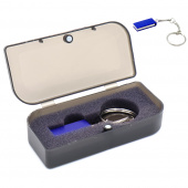 Флешка Slim 16 Гб в футляре, синяя Флешка Slim 16 Гб в футляре, синяя