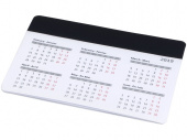 Коврик для мыши Chart с календарем (черный)