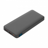 Внешний аккумулятор с подсветкой Ancor PD Plus 10000 mAh, серый