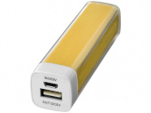 Портативное зарядное устройство Flash, 2200 mAh (желтый)