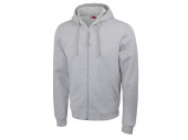 Толстовка на молнии Perform мужская (серый меланж)