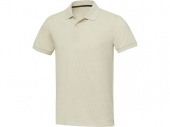 Рубашка поло Emerald, унисекс (бежевый)