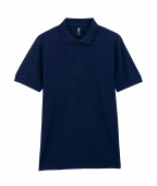 Футболка поло PREMIUM COTTON ADULT DOUBLE PIQUE, МОРСКОЙ СИНИЙ 2XL