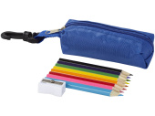 Набор цветных карандашей (разноцветный, синий)
