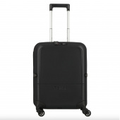 Чемодан складной Rollink FLEX LIGHT 55x40x20 см, 4 колеса, черный