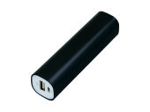 Внешний аккумулятор Digi прямоугольной формы, 2200 mAh (черный)