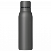 Термобутылка вакуумная герметичная Соренто, серая, гладкое покрытие