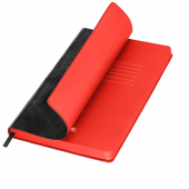 Ежедневник River side недатированный, черный/красный (без упаковки, без стикера)