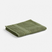 Полотенце махровое Terrychic, среднее, зеленое