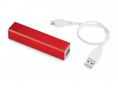 Портативное зарядное устройство Volt, 2200 mAh (красный)