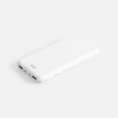 Аккумулятор с беспроводной зарядкой All Day Wireless, 10000 мАч, белый