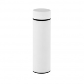 Термос Bronx софт-тач, белого цвета