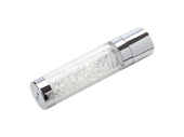USB 2.0- флешка на 32 Гб с кристаллами (белый, серебристый)