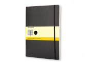 Записная книжка Classic Soft, ХLarge (в клетку) (черный)
