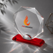 Награда Diamond (прозрачный, красный)