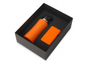 Подарочный набор COLOR IT с бутылкой для воды и повербанком, 5000 mAh (оранжевый)