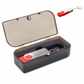 Флешка Twist 16 Гб в футляре, красная Флешка Twist 16 Гб в футляре, красная