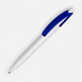 Ручка шариковая Bento, белая с синим