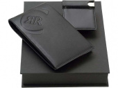 Подарочный набор: портмоне, визитница с флеш-картой на 4 Гб (черный)