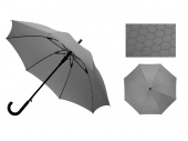 Зонт-трость полуавтомат Wetty с проявляющимся рисунком (серый)