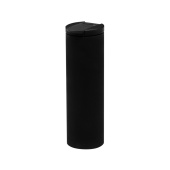 Термокружка с двойной металлической стенкой Rolly софт-тач - Черный AA