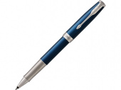 Ручка роллер премиум Parker Sonnet Core Subtle Blue CT (синий, серебристый)