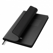 Ежедневник Moon river недатированный, черный