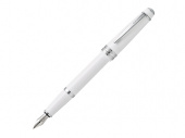 Ручка перьевая Bailey Light White, перо XF (белый)