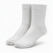 Носки однотонные Socks мужские (белый)
