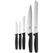 Набор из 5 ножей Victorinox Standart, черный