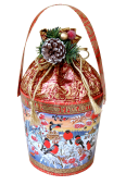 ВЕДЕРКО СНЕГИРИ С ШИШКОЙ (1200г) (63)