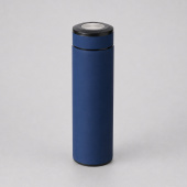 Вакуумный термос Vacuum Flask C1, soft touch, 420мл (темно-синий)