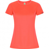 Спортивная футболка IMOLA WOMAN женская, КОРАЛЛОВЫЙ ФЛУОРЕСЦЕНТНЫЙ S