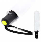 Автоматический противоштормовой зонт Vortex To Go, белый/жёлтый