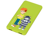 Внешний аккумулятор Простоквашино, 5000 mAh (зеленое яблоко)