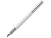 Ручка роллер Parker Vector Standard White CT (серебристый, белый)
