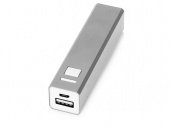 Внешний аккумулятор Спейс, 3000 mAh (серебристый)
