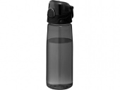 Бутылка спортивная Capri (черный прозрачный)