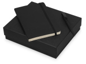Подарочный набор Moleskine Amelie с блокнотом А5 Soft и ручкой (черный)