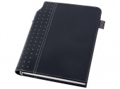 Записная книжка Journal Signature А6 (черный, серебристый)