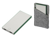 Внешний аккумулятор NEO NS100G, 10000mAh (серый, зеленый)