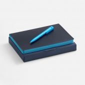 Набор Doppio, синий с голубым Набор Doppio, синий с голубым